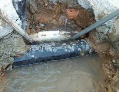 沈北新测漏水之水管漏水